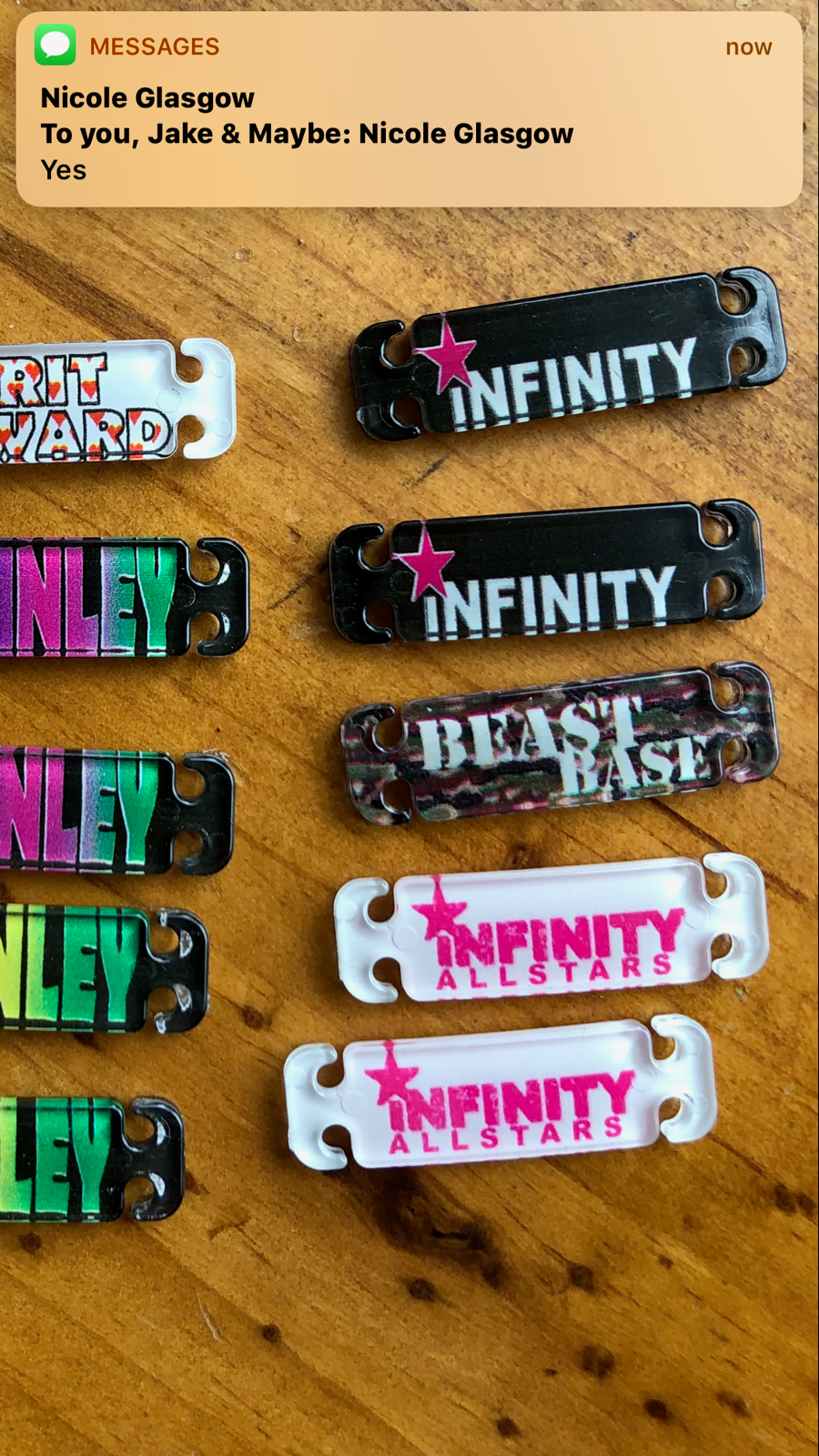 Custom Team No-Tie Shoelace Set – Personalized Shoelaces for Teams & Groups