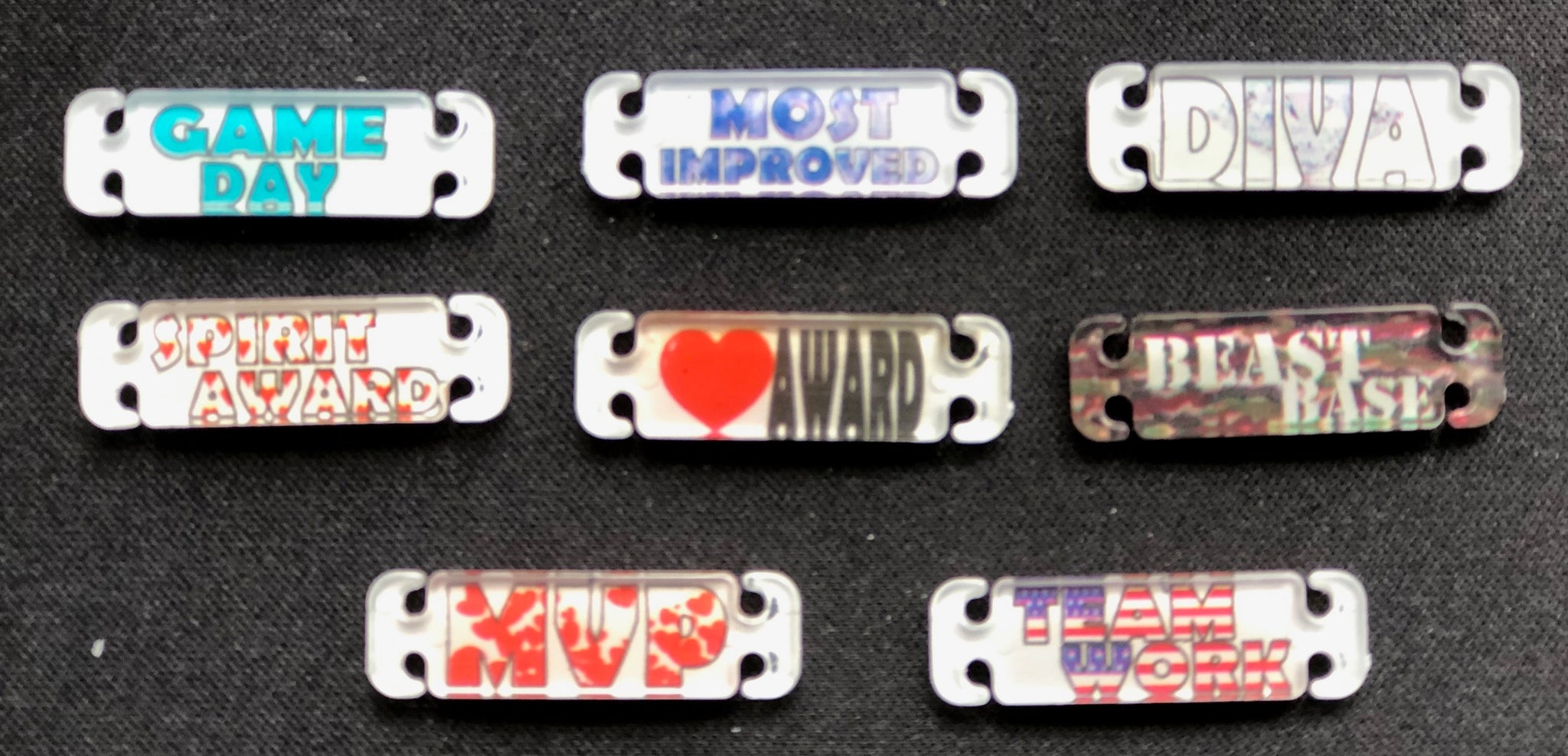 Custom Cheer Set custom shoe tags team shoe laces Riplaces